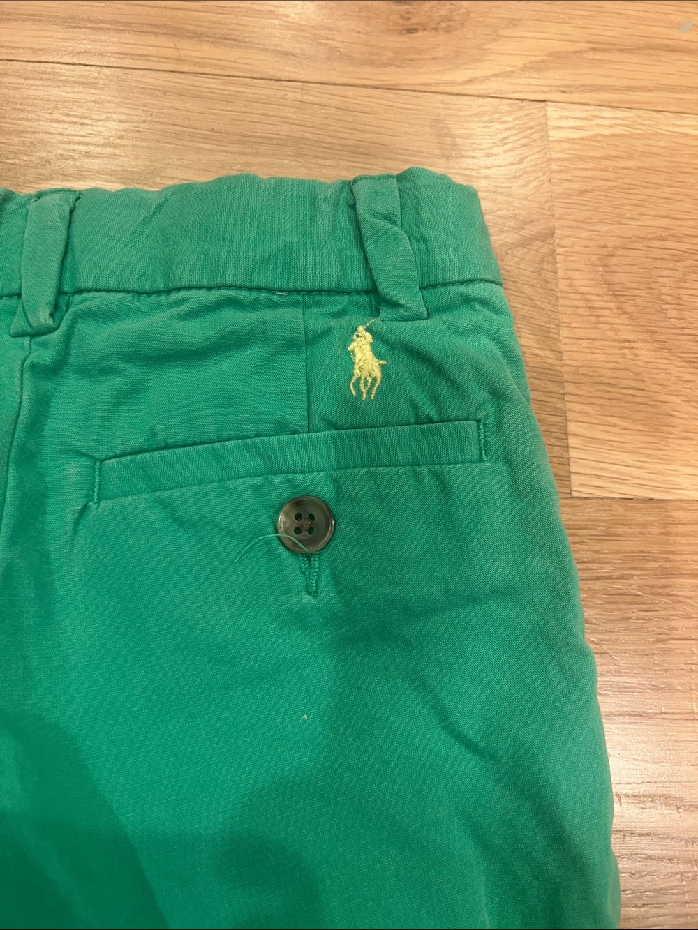 Polo by Ralph Lauren Kids Green Chino Pants - Size 2T - Picture 5 of 5